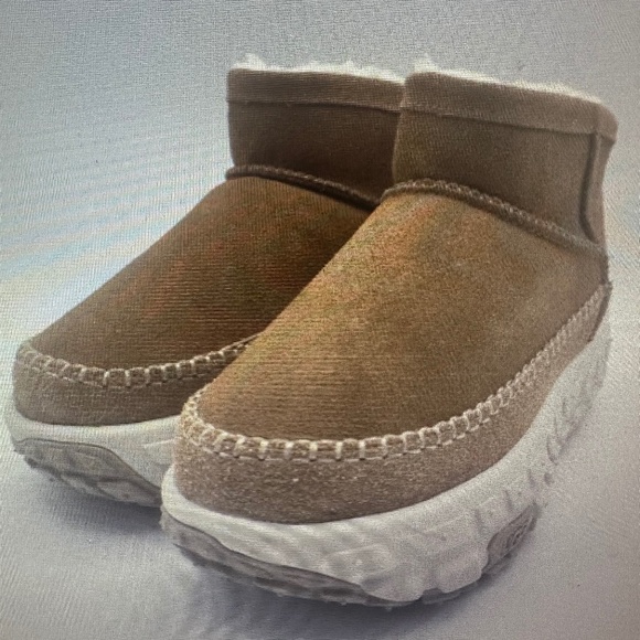 UGG Shoes - UGG Venture Daze Ultra Mini Chestnut Boots 1158200 Women's Size 8 Mens Size 7